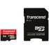 Transcend Tarjeta Memoria Micro SDHC 8GB Class 10 UHS-I 400x+Adaptador SD
