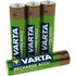 Varta 1x4 Rechargeable Endless 550mAh AAA Micro NiMH Batteries