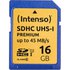 Intenso Carte Mémoire SDHC 16GB Class 10 UHS-I Premium