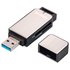 Hama Lector De Tarjeta USB 3.0 Multi SD/microSD Alu