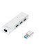 Digitus Hub USB 3.0 3 Port &Gigabit LAN Adapter