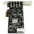 Startech PCIe 4 Port USB 3.0 Sata Molex UASP Expansion Card