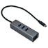 I-tec Concentrateur + Adaptateur Ethernet USB C 3 Port