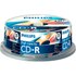 Philips CD-R 800MB Wiele Prędkości O Dużej Pojemności 25 Jednostki