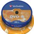 Verbatim DVD-R 4.7GB 16x Velocidad 25 Unidades