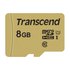 Transcend Tarjeta Memoria Micro SDHC 500S 8GB Class 10 UHS-I U1+Adaptador SD