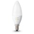 Philips Hue White Ambiance Einzelne LED E 14 Birne