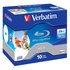 Verbatim BD-R Blu-Ray 25GB 6x Printable 10 Units