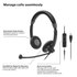 Sennheiser SC 75 USB MS headphones