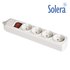 Solera Power Strip With Switch 4 Sockets 16A 250V