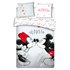 Disney Housse De Couette Mickey Love Minnie 135 Cm