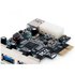 Conceptronic C4USB3EXI USB 3.0 Kontroler PCIe 3 Puertos