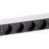Equip 333293 19´´ 8 Plugs With Switch Power Strip Rack