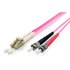 Equip OM4 LC/ST 50/125u Fiber Optic Cable 1 m