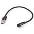 Gembird USB 2.0 To Lightning 90º Cable 0.2 m